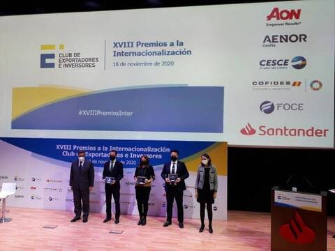 XVIII Premios a la Internacionalización. /Club de Exportadores e Inversores