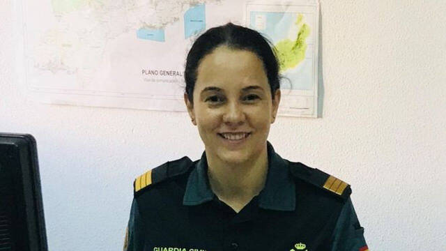La sargento Gloria Moreno.
