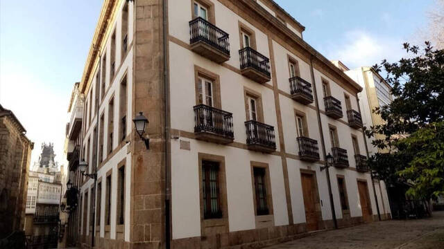 La casa Cornide de los Franco. /Pablo Barrón