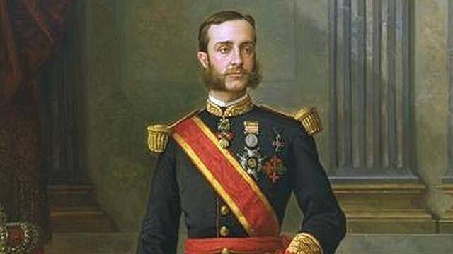 El Rey Alfonso XII.