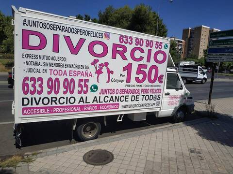 'Divorcioneta' de Abogados Cebrián. / Alberto García Cebrián