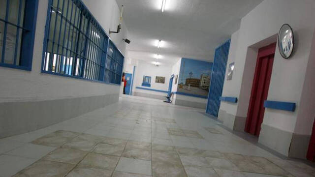 Interior cárcel de Picassent.