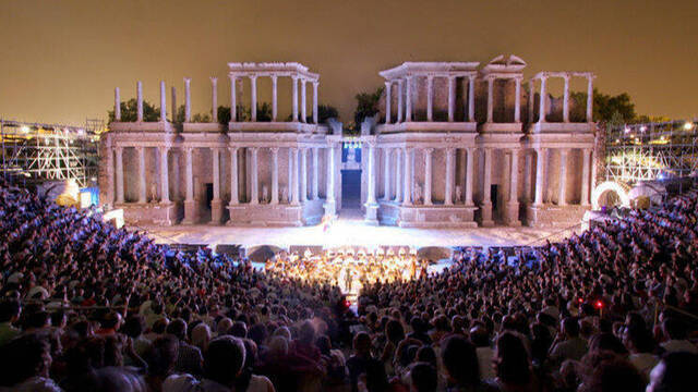 Teatro Romano de Mérida. 