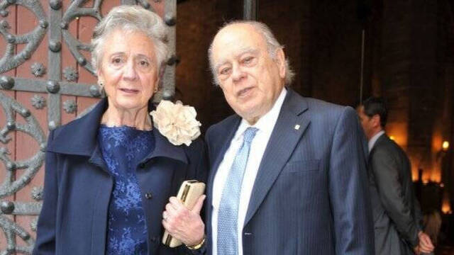 Marta Ferrusola y Jordi Pujol.