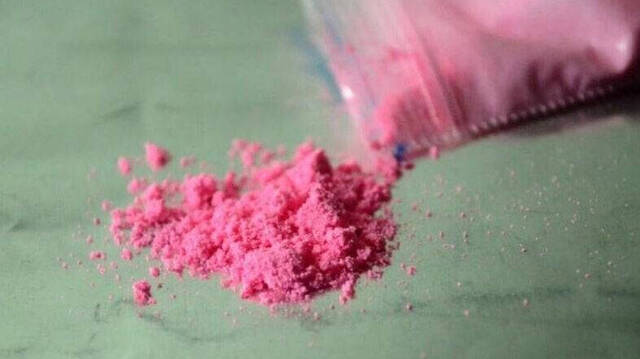 `Tubici´ o `cocaína rosa´ en polvo.