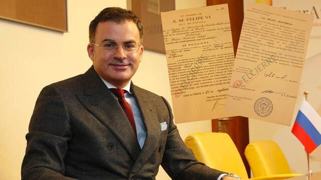 El empresario Pedro Mouriño y su nombramiento como cónsul ruso en Vigo.