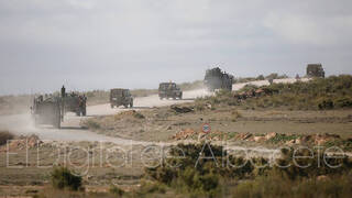 Quince militares heridos en un accidente en el Campo de Maniobras de Chinchilla