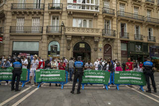 ¡Viva San Fermín!: Un 7 de julio sin encierros, con contención en Pamplona en las 'no fiestas' 
