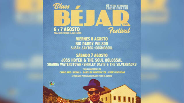 Cartel Blues Béjar Festival. 