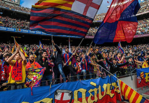 El Barcelona llegó a registrar la mayor media de aficionados por partido durante una temporada entera