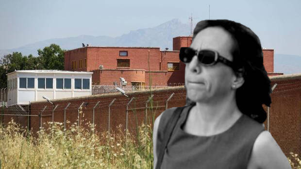 Fotomontaje prisión de Fontcalent y Noelia de Mingo. 