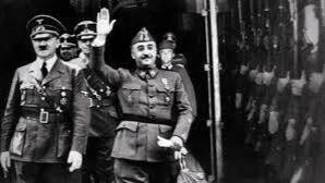 Encuentro entre Hitler y Franco.