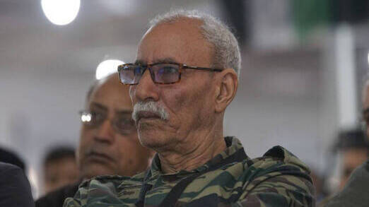 Brahim Ghali, líder del Frente Polisario. 