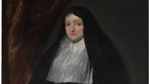 Infanta Isabel Clara Eugenia, copia del retrato original de Van Dyck.