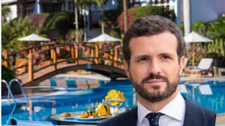 Casado suspende su estancia en un resort de lujo de Canarias tras la crisis en el PP