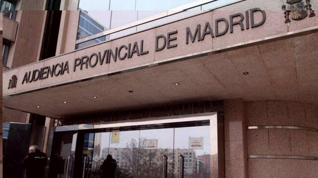 Audiencia Provincial de Madrid.