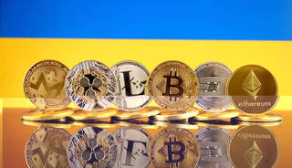 Ucrania legaliza el mercado de las criptomonedas tras recibir un alto número de donaciones