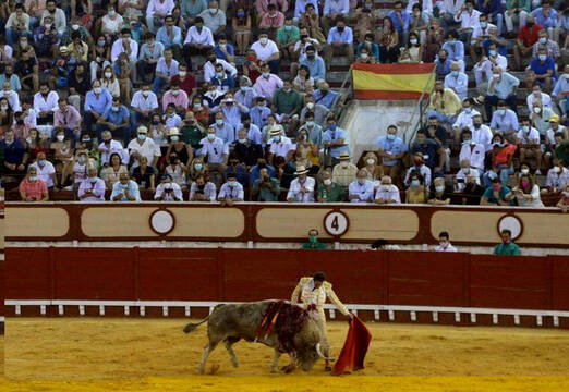 Corrida de toros en España.