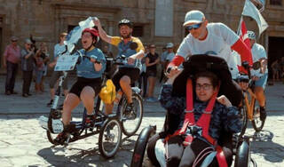 'Outros Camiños’, un documental que muestra el Camino de Santiago a través de personas con parálisis cerebral