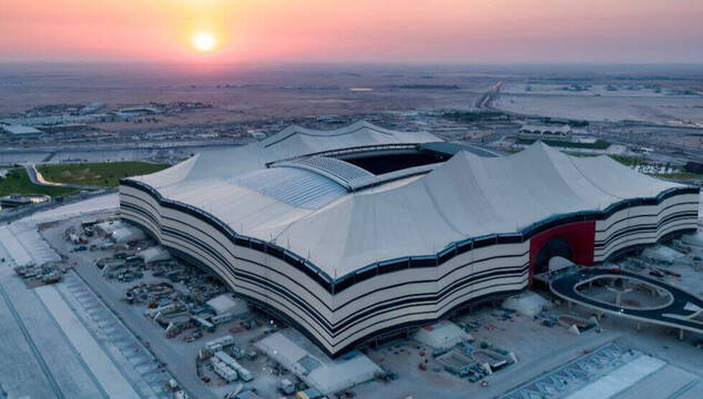 Uno de los estadios del próximo mundial en Qatar.