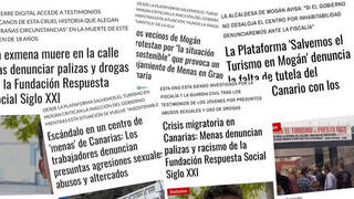 Las publicaciones de El Cierre Digital sobre los menas en Canarias, base de una denuncia ante la Fiscalía