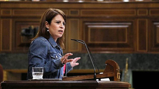 Adriana Lastra, portavoz del PSOE en el Congreso.
