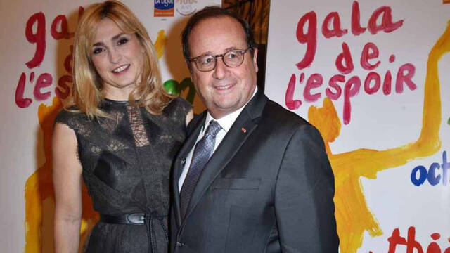 Julie Gayet y Françoise Hollande. 
