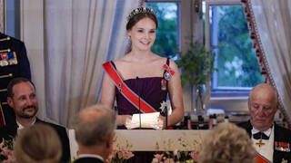 Letizia y Leonor dan plantón a la realeza europea en la fiesta de Ingrid Alexandra de Noruega