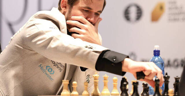 / Magnus Carlsen, actual campeón de ajedrez.