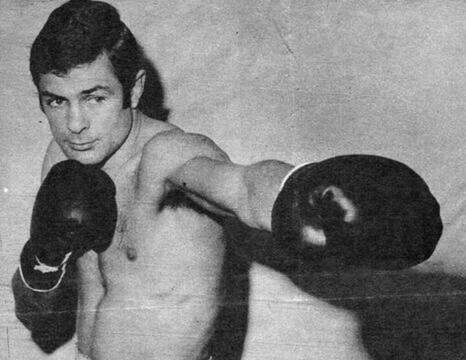 Pedro Carrasco durante su época como boxeador en los años 60.