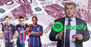 Laporta ignora la deuda del Barça e ilusiona con 700 millones y atractivos fichajes