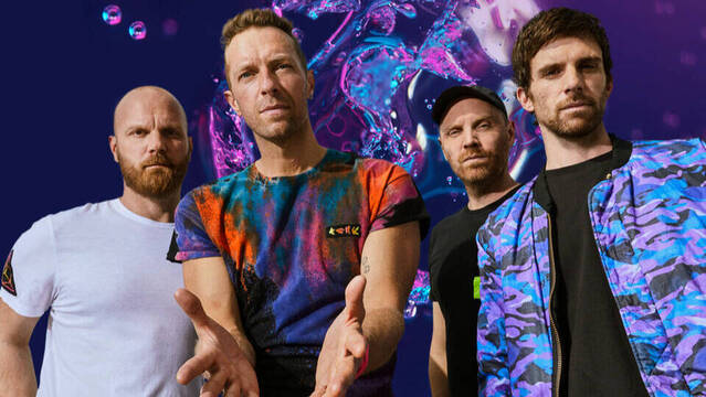 La banda artística Coldplay. 
