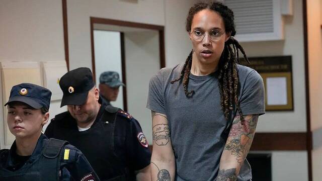 Brittney Griner encarcelada en Rusia
