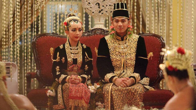 Matrimonio en Indonesia.
