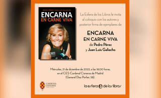 El éxito del libro 'Encarna en carne viva' de Juan Luis Galiacho y Pedro Pérez llega a Madrid con su presentación