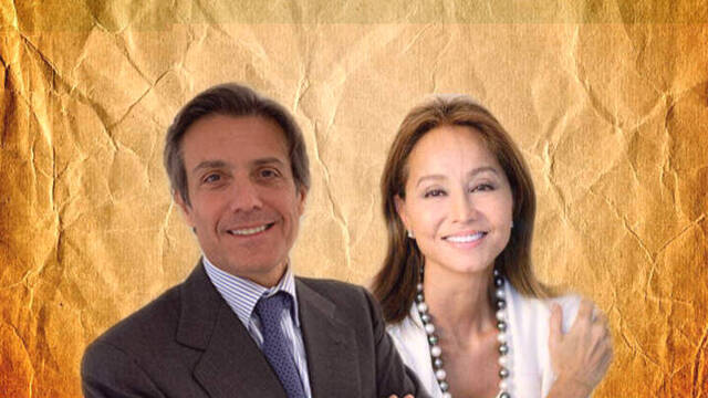 El aristócrata José Antonio Ruiz-Berdejo y la socialité Isabel Preysler. / Comparten una amistad desde hace años.