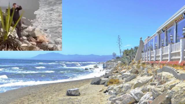 Cadáver encontrado en la playa de Cañas de Marbella