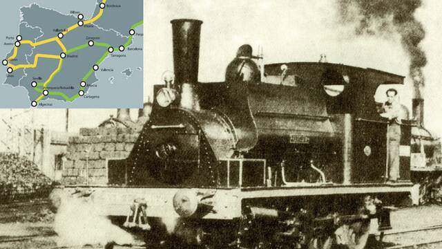 Ferrocarril creado por los ingleses en el siglo XIX y los Corredores 