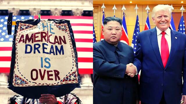Kim Jon Un y Donald Trump