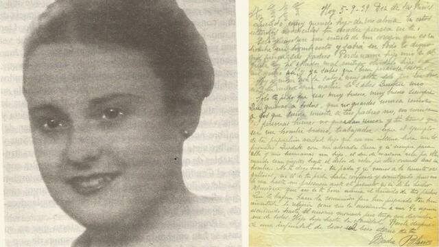 Blanca Brisac y la supuesta carta escrita a su hijo