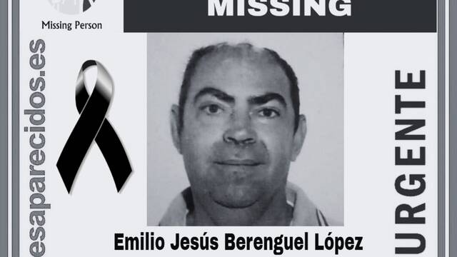 Localizan sin vida el cuerpo de Emilio Jesús Berenguel López.