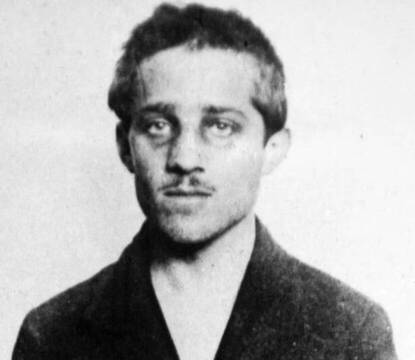 Gavrilo Princip, el autor de los disparos que terminó con las vidas del archiduque Francisco Fernando y su esposa. 