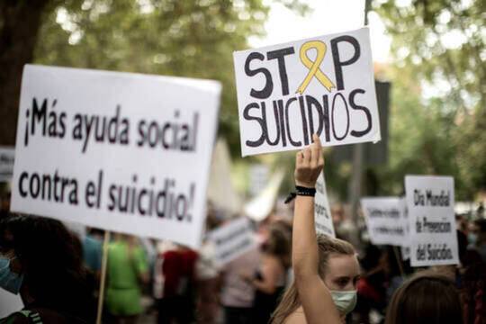 /Suicidio en niños y jóvenes en España.