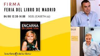Los autores de 'Encarna en carne viva' J.L. Galiacho y Pedro Pérez firman este domingo en la Feria del Libro de Madrid