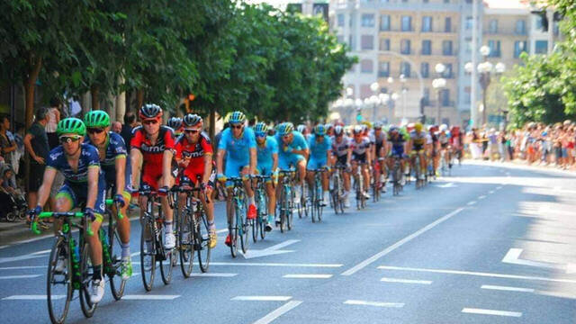 Ciclistas en el Tour de Francia.