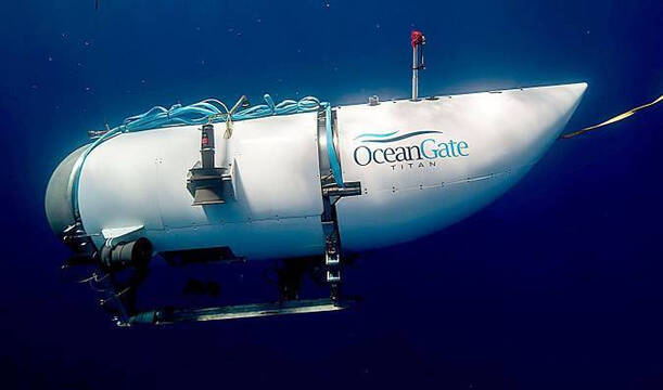 Submarino de la expedición de OceanGate