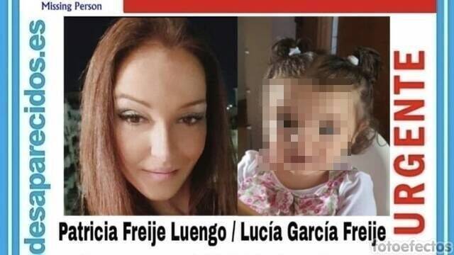 Patricia Freije Luengo y su hija Lucía García Freije.
