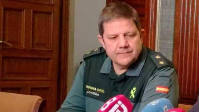 / Antonio Orantos, jefe de la Comandancia de la Guardia Civil de Cantabria.