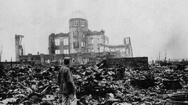 Efectos de la explosión atómica en Nagasaki en 1945