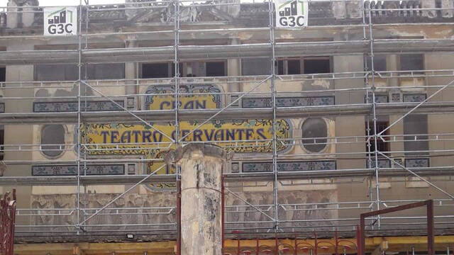 Gran Teatro Cervantes en Tánger.
